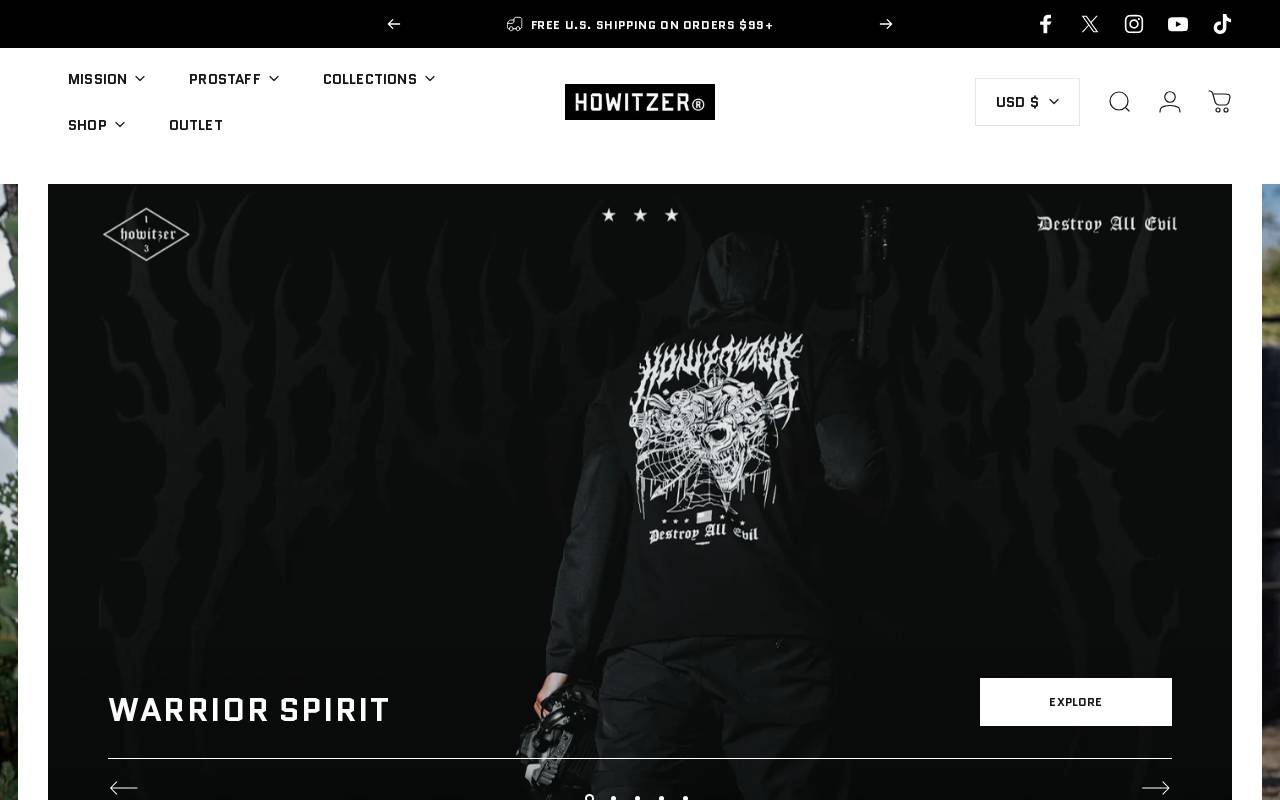 Howitzer website
