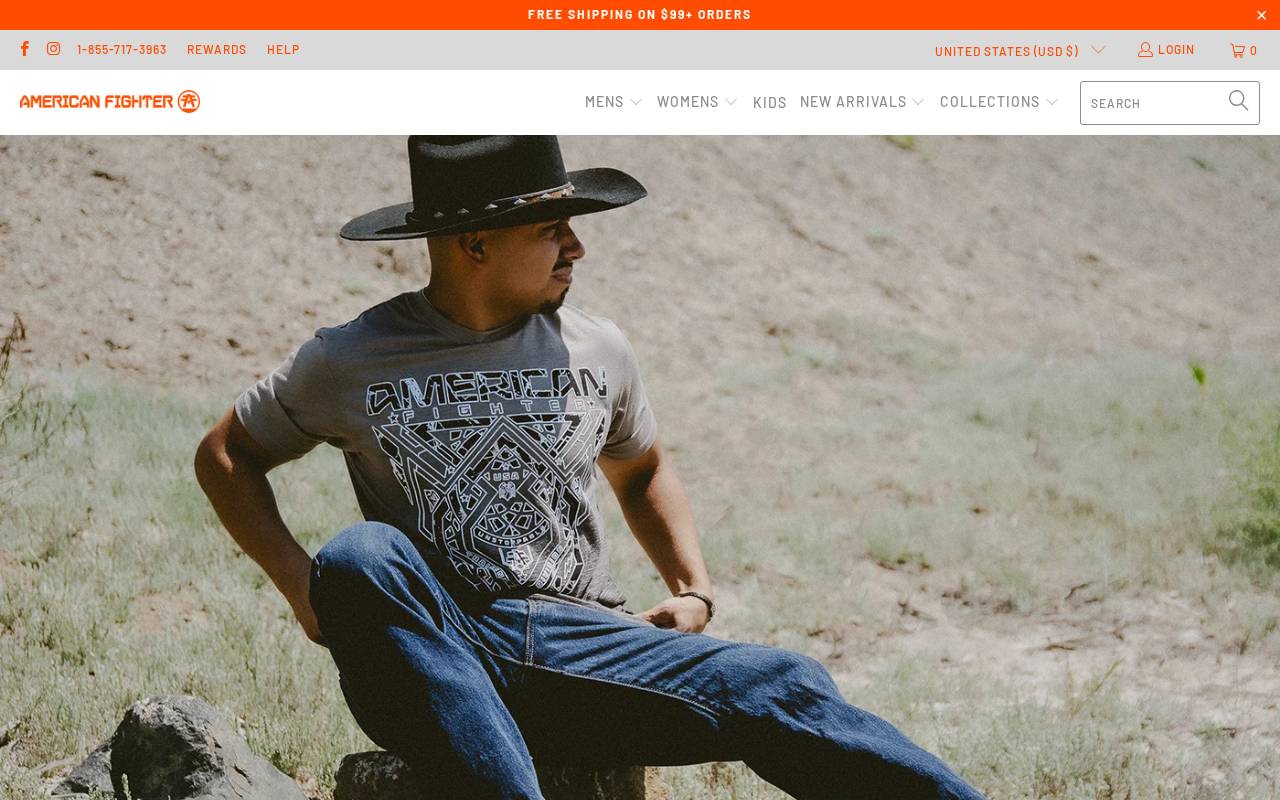 American Fighter website